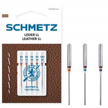 Schmetz lädernålar nr 80-100