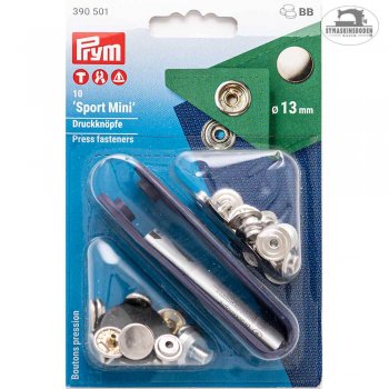 390501-nittryckknappar-sportmini-13mm-silver