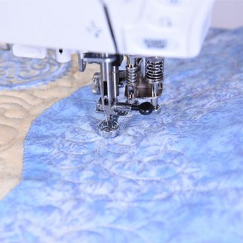 Linjalquilting pressarfot