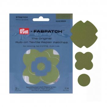 FabPatch Stretch olive green