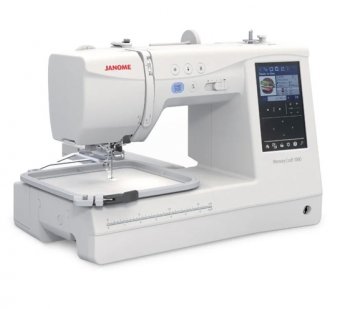 Janome Memory Craft 1000 - Demo 