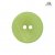 En grön mellanstor knapp med två hål.