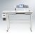 Janome Continental symaskin placerad i ett industrisybord
