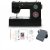 Medföljande tillbehör till Singer 4432 Black Edition, inklusive olika pressarfötter och verktyg