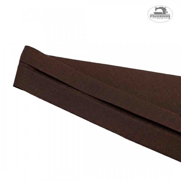 Mörkbrun snedslå i bredd 30mm