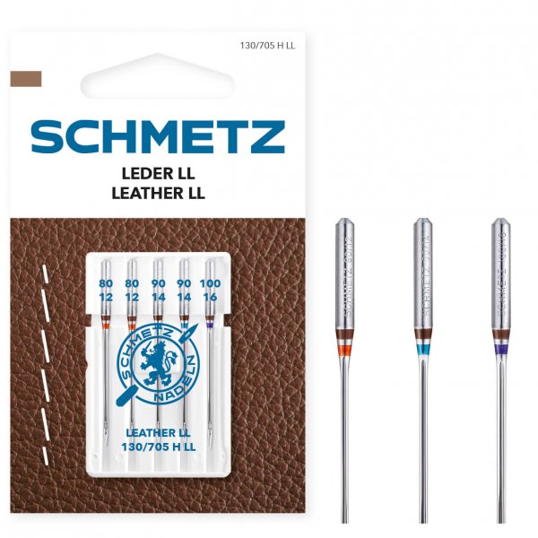 Schmetz lädernålar nr 80-100