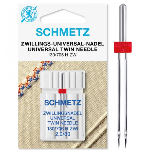 Schmetz tvillingnål 2 mm