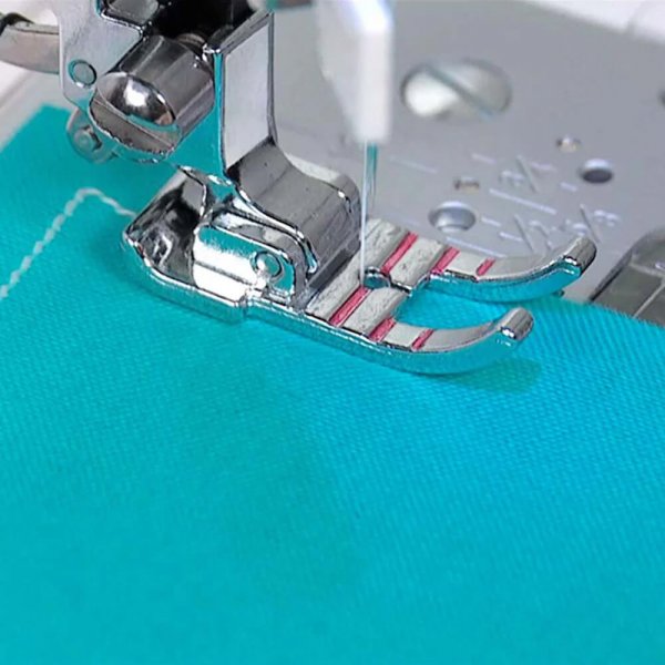 1/4 inch pressarfot för Singer symaskiner