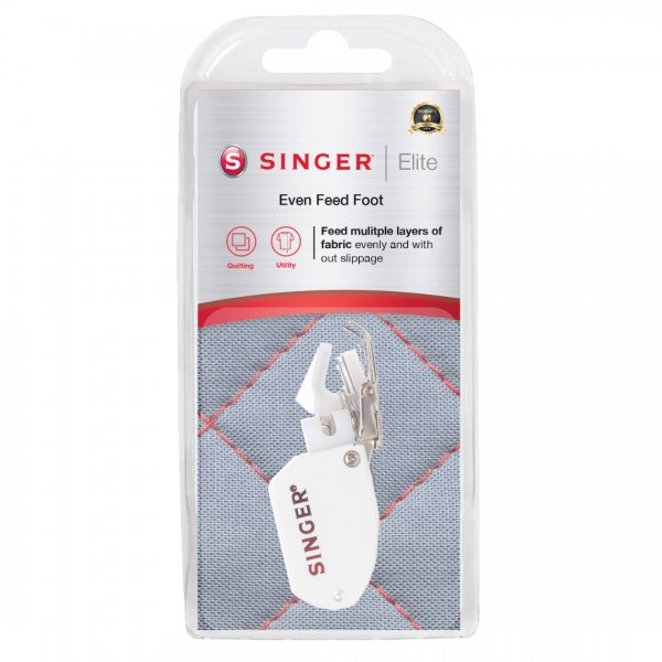 Pressarfot med övermatning för Singer symaskiner