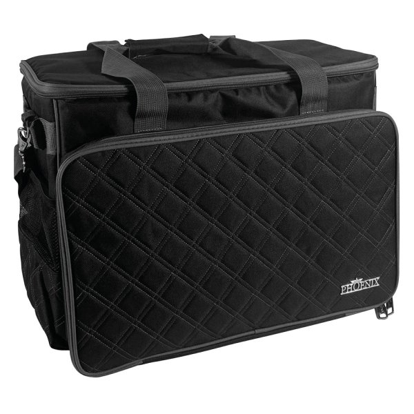 Svart normalstor symaskinsväska