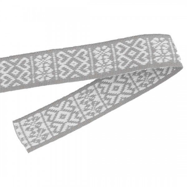 Fint hemslöjdsband som är 20mm brett.