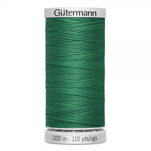 En rulle med extra stark grön tråd