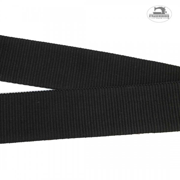 Kraftigt polypropenband 40 mm svart