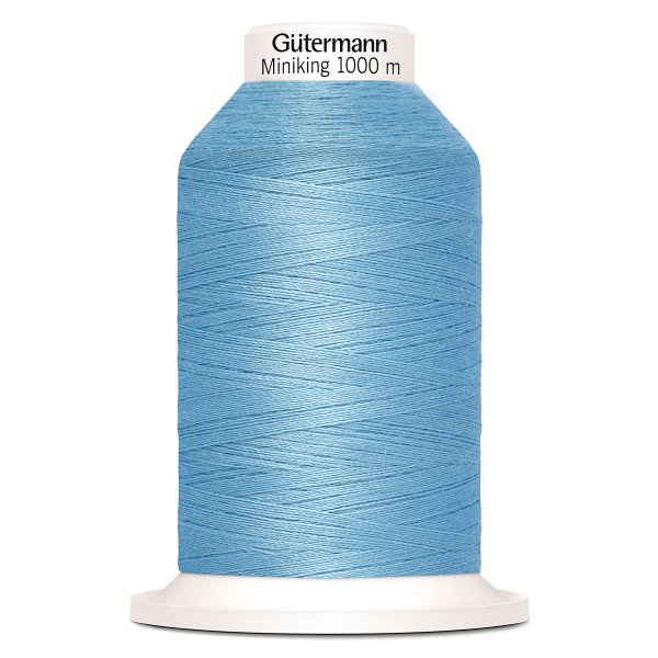 Gutermann Miniking overlocktråd färg 143 ljusblå