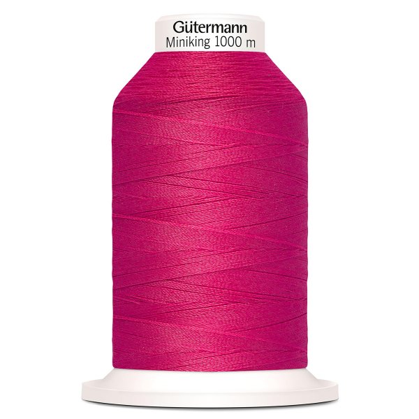 Gutermann overlocktråd Miniking färg 382 Cerise