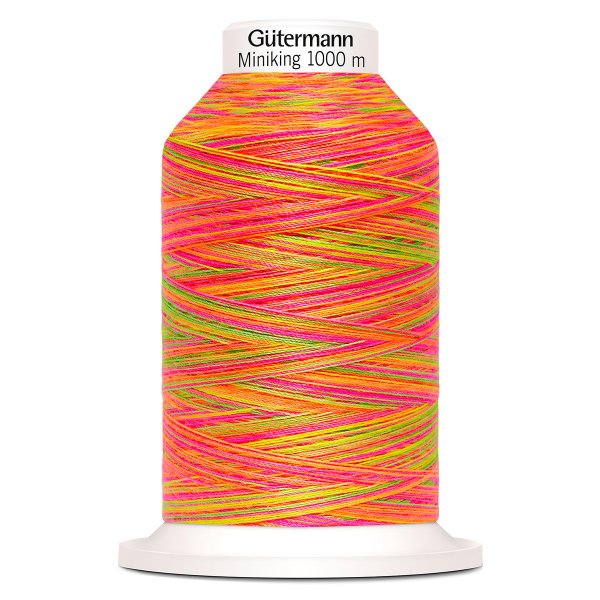 Gütermann Miniking overlocktråd multicolor färg 9878