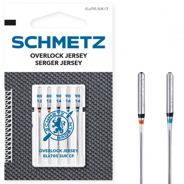 Schemtz overlocknålar ELx705 SUK CF nr 80-90