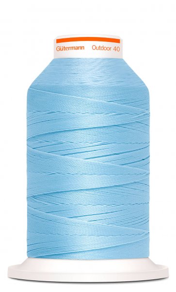 Gütermann Outdoor 40 färg 6510 ljusblå