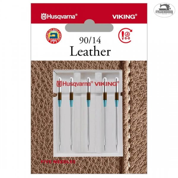 Symaskinsnålar Läder nr 90 Husqvarna Viking
