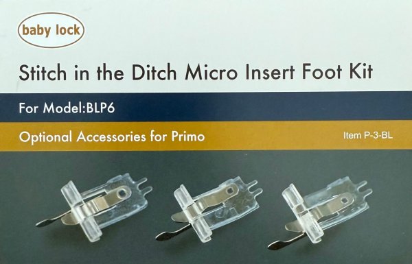 Kit för ditch sömnad för Baby Lock Primo
