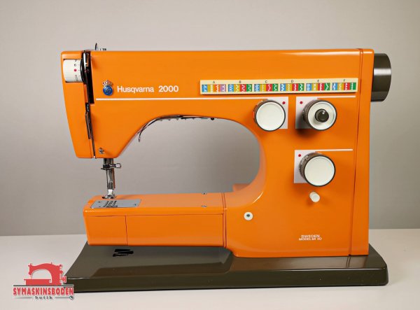 Begagnad symaskin Husqvarna 2000 orange modell 6430