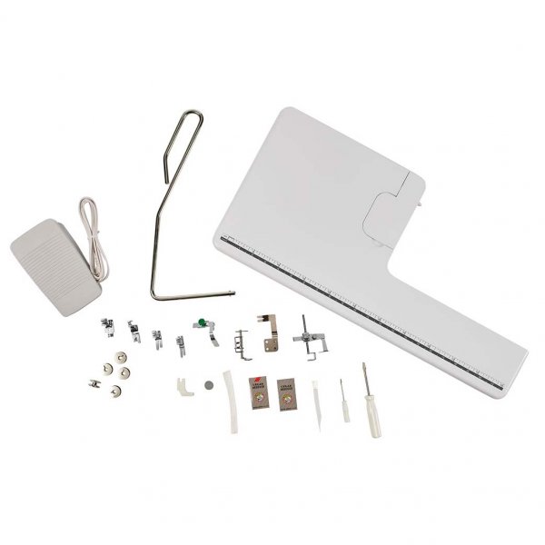 Medföljande standardtillbehör på Brother PQ1600S