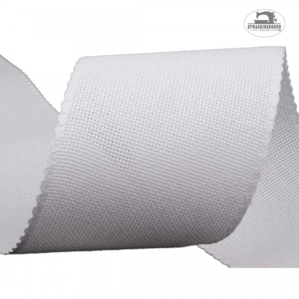Band att brodera korsstygn på som är 5 cm brett och har en fin picotkant