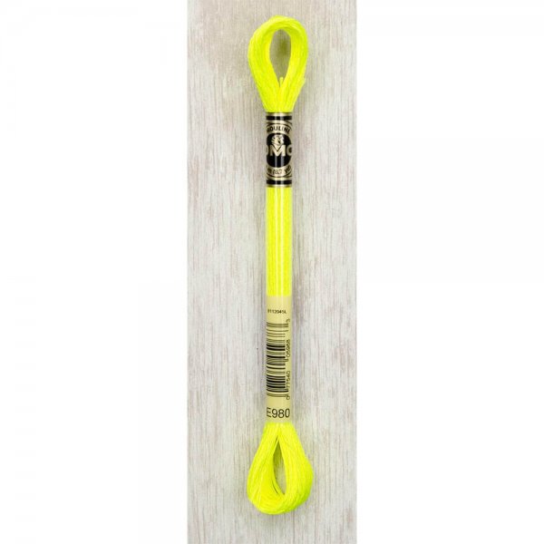 DMC Mouliné Light Effects E980 Neon