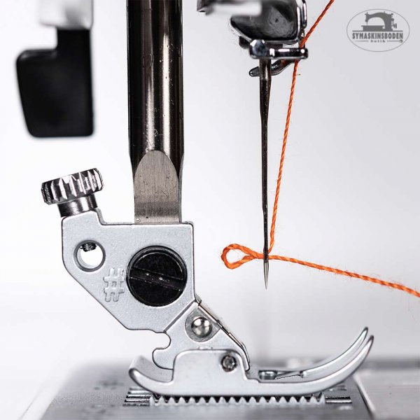 Nalpatradare for symaskin