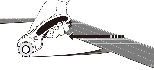 OLFA RTY-2/DX Rullkniv 45 mm