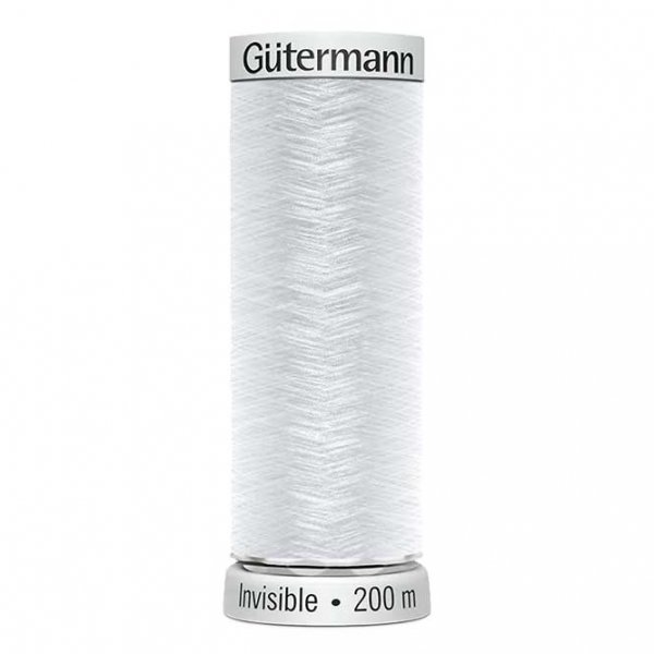 Gütermann Invisible rulle med transparent sytråd 200m