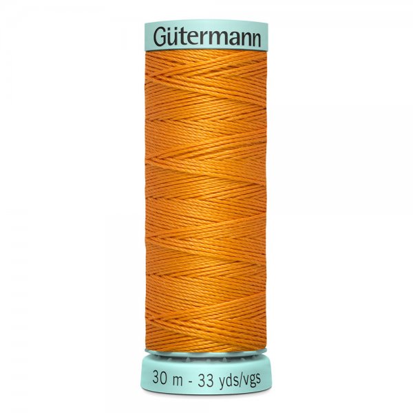 Knapphålssilke Gutermann orange