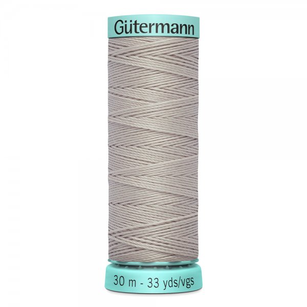 Knapphålssilke Gutermann ljusgra