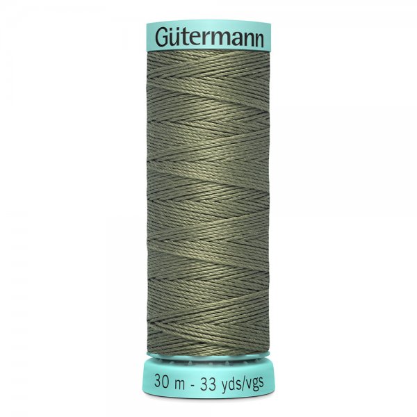 Knapphålssilke Gutermann gron