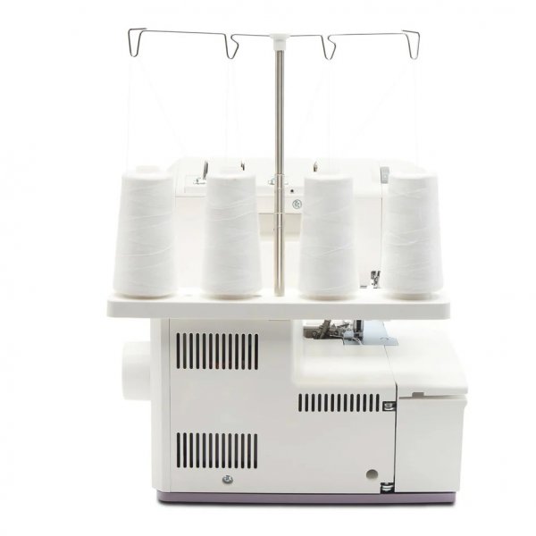 Husqvarna Viking Amber S300 overlockmaskin baksida