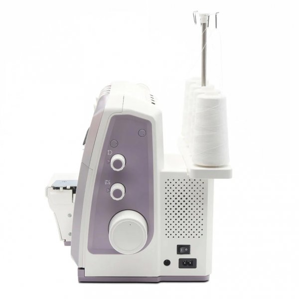 Husqvarna Viking Amber S300 overlockmaskin sida