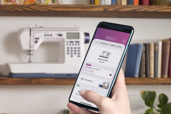 Husqvarna Viking app för symaskiner