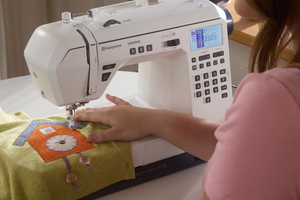 Husqvarna Viking Onyx 30 i hemmamiljö