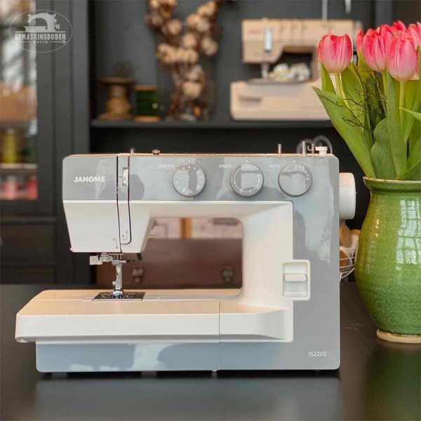 Janome 1522 symaskin ljusgra