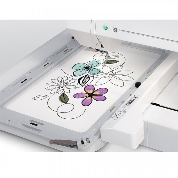 Janome Memory Craft 550E Limited Edition broderier i båge
