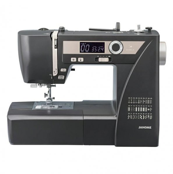 Janome SewLA grafitgrå symaskin