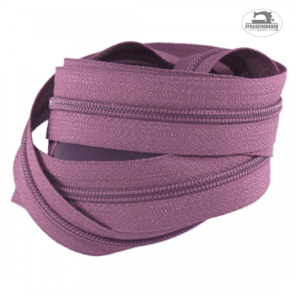 blixtlåsmetervara 4mm-spiral ljung