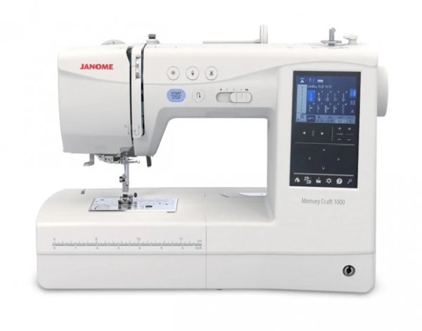 Janome Memory Craft 1000 - Demo 