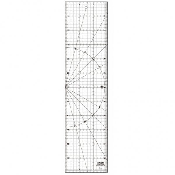 Quiltlinjal 15x60 cm Olfa frostad