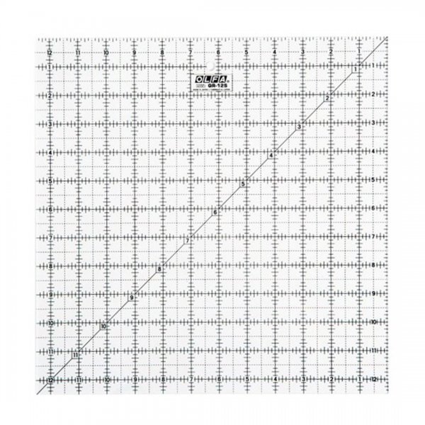 Quiltlinjal Olfa 12,5 x 12,5 inch