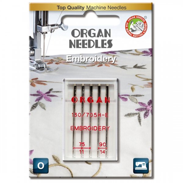 Symaskinsnålar för broderimaskiner Organ