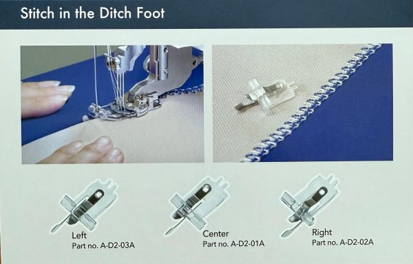 Kit för ditch sömnad för Baby Lock Primo