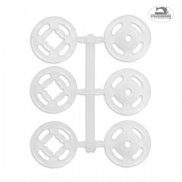 En karta med tryckknappar i plast