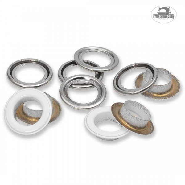 Vita öljetter med 14mm bredd till vario creative tool