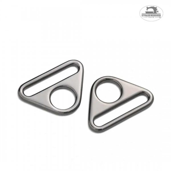 Prym Triangelring 25mm gunblack 2-pack